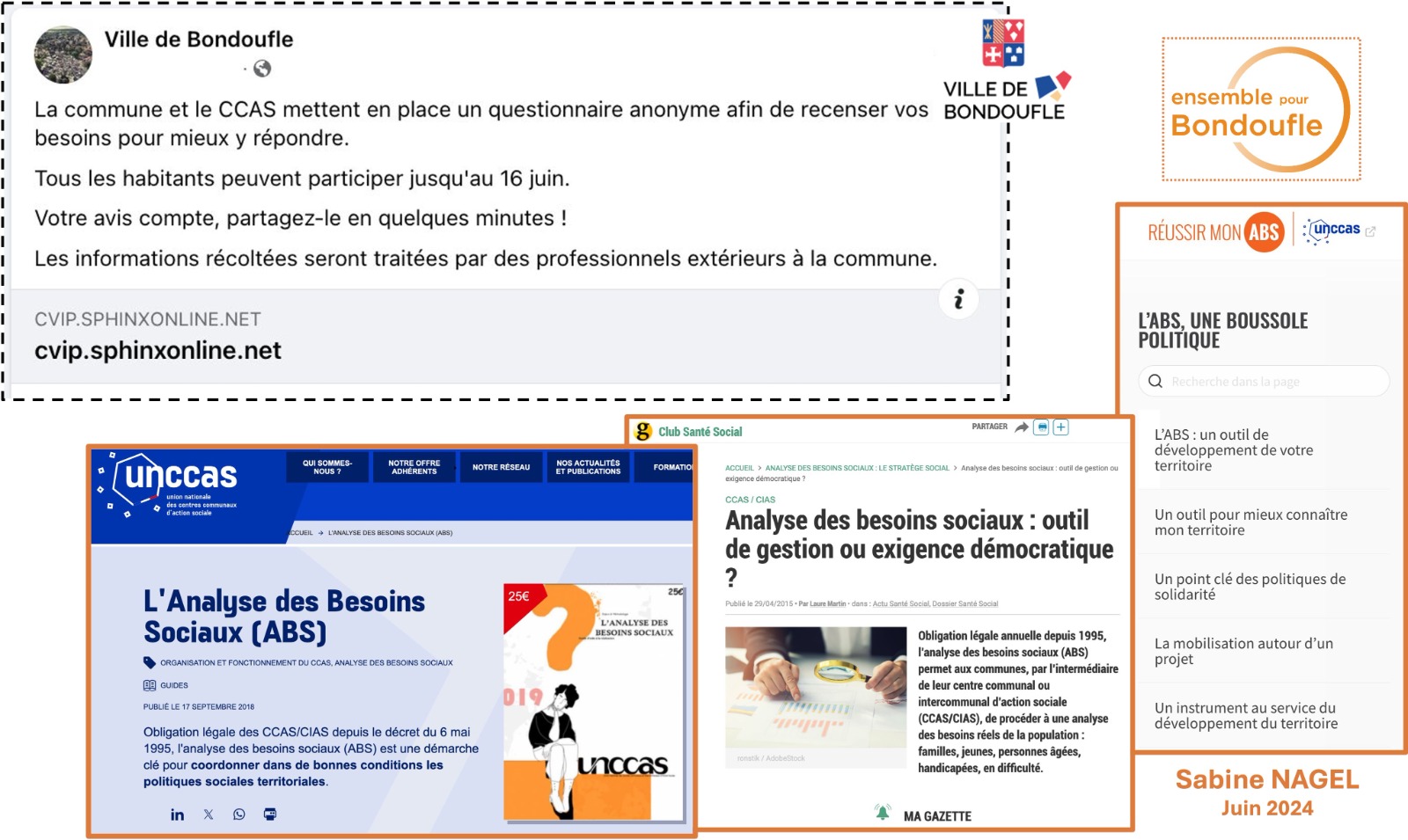 Analyse des besoins sociaux à Bondoufle