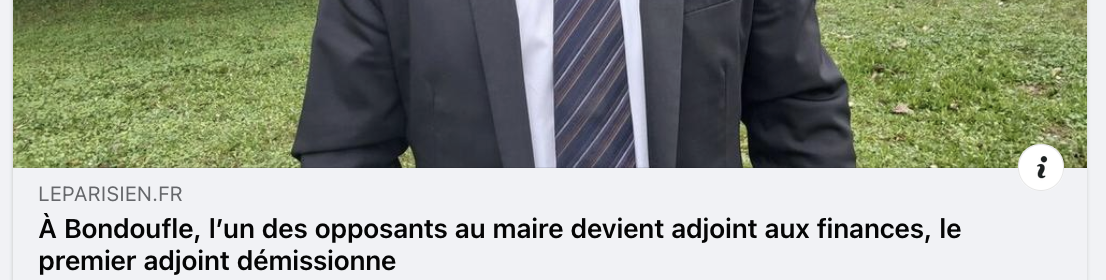 Démission de 2 adjoints au maire, suite au retour de A. Barroux dans la majorité