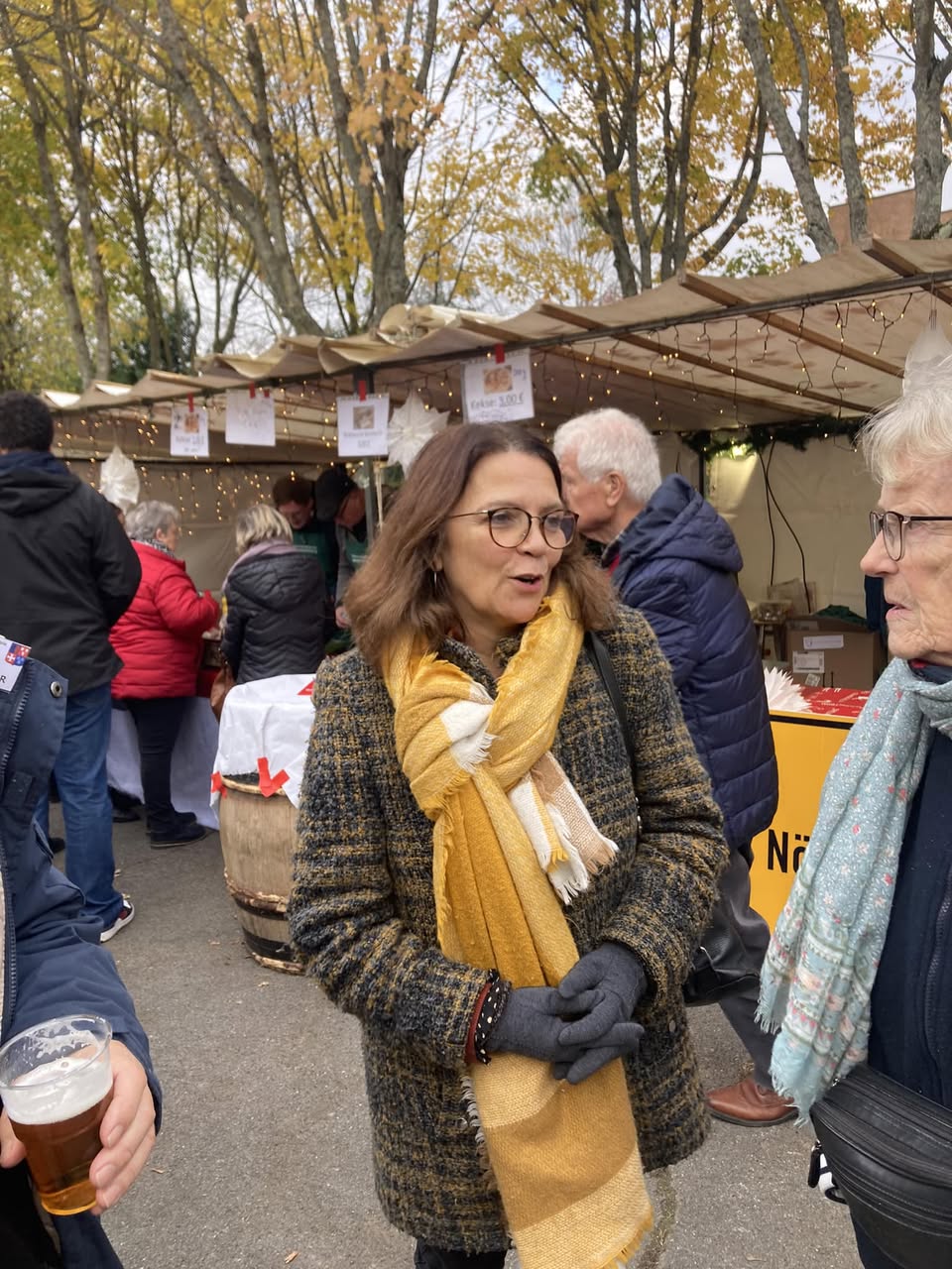 Nos amis allemands de Nörten-Hardenberg ont honoré le Marché de Noël